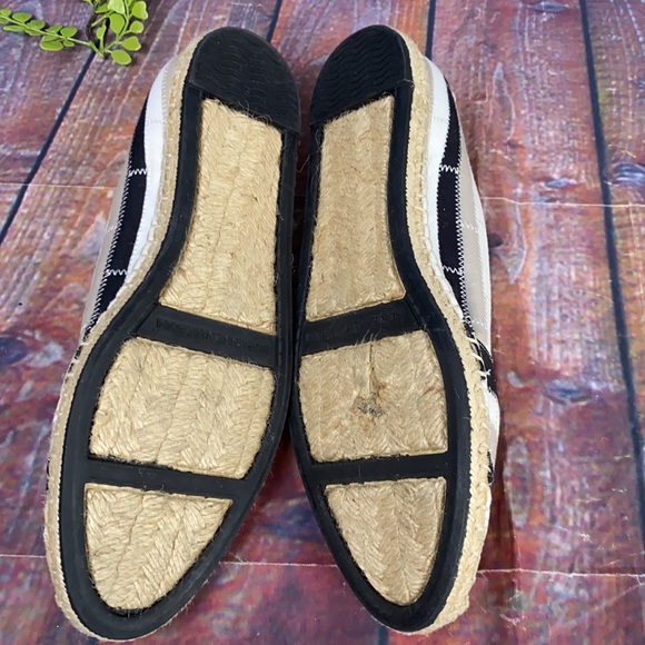 Coastal Striped Neutral Espadrilles by Adrienne Vittadini - Picture 9 of 12